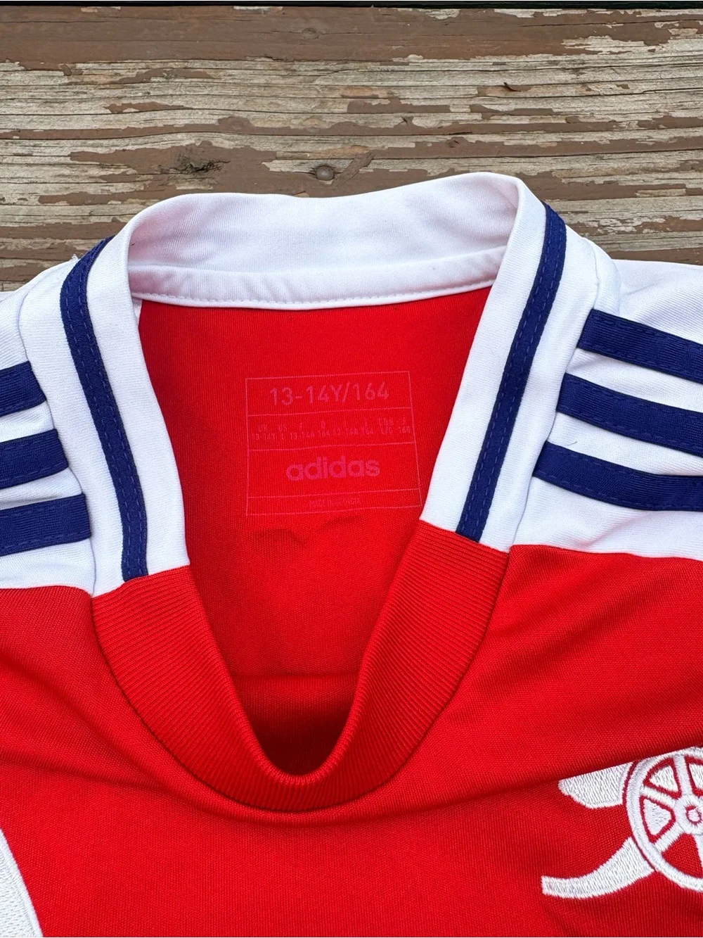 adidas Arsenal 24/25 Home Jersey – Saka #7 – Youth 13–14